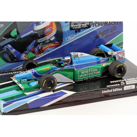 F1 BENETTON FORD B194 VERSTAPPEN 1994 1/18 MINICHAMPS voiture