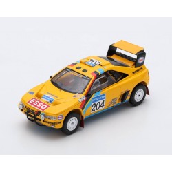 Peugeot 405 T16 Grand Raid 204 2ème Rallye Paris Dakar 1990 Waldegard Fenouil Spark S5625