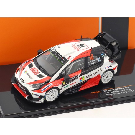 Toyota Yaris WRC 10 Rallye Monte Carlo 2017 Latvala Anttila IXO RAM647