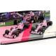 Cars Set Force India Mercedes VJM11 F1 2018 Ocon Perez Minichamps 447181131