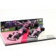 Cars Set Force India Mercedes VJM11 F1 2018 Ocon Perez Minichamps 447181131