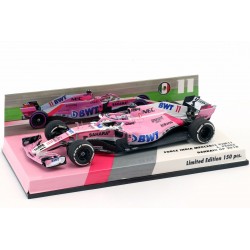 Force India Mercedes VJM11 F1 Bahrain 2018 Sergio Perez Minichamps 447180011