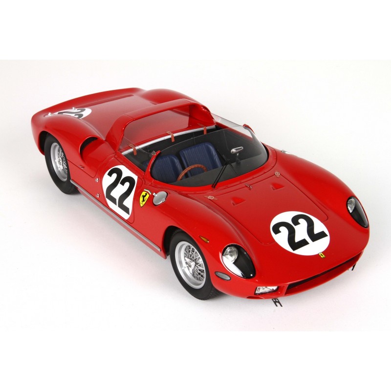 Ferrari 250 P 22 24 Heures du Mans 1963 BBR BBRC1826C - Miniatures