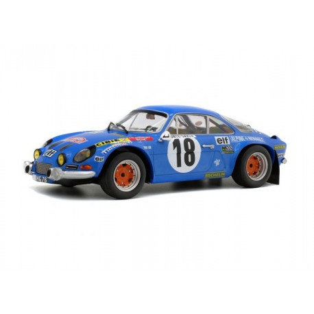 Alpine A110 1800S 18 Rallye Monte Carlo 1973 Andruet Espinosi Solido 1800808