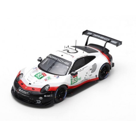 Porsche 911 RSR 93 24 Heures du Mans 2018 Spark S7034