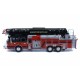 Smeal 105 Aerial Ladder US Firetruck Huntersville 2014 IXO TRF012