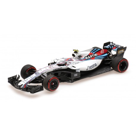 Williams Mercedes FW41 F1 Free Practice Espagne 2018 Robert Kubica Minichamps 417180540