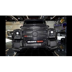 Brabus 900 based on G65 Diamant Weiss 2017 Minichamps 417830402