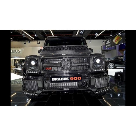Brabus 900 based on G65 Diamant Weiss 2017 Minichamps 417830402