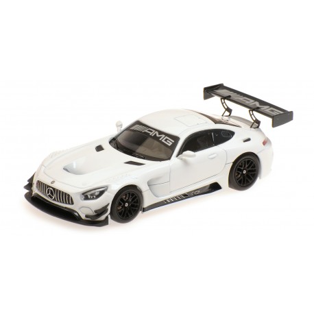 Mercedes AMG GT3 Plain Body Version White 2017 Minichamps 410173200