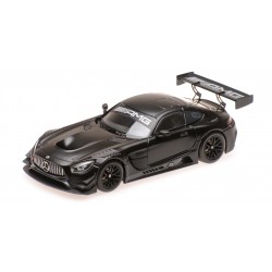 Mercedes AMG GT3 Plain Body Version Mat Black 2017 Minichamps 410173201