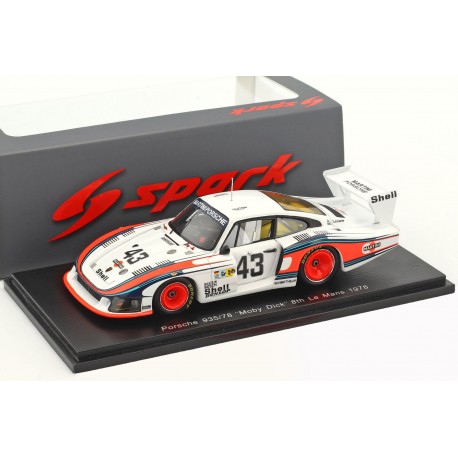 Porsche 935/78 Moby Dick 43 24 Heures du Mans 1978 Spark S4162