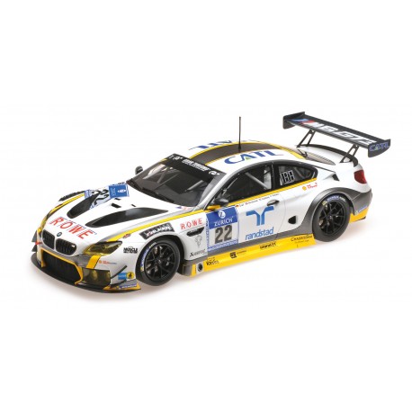 BMW M6 GT3 22 24 Heures du Nurburgring 2016 Minichamps 155162622