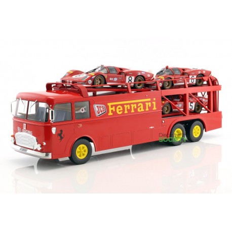 Transporter Fiat Bartoletti 306/2 Ferrari JCB 1963 Norev 187701