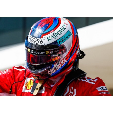CASQUE KIMI RAIKKONEN 1:2 F1 Ferrari 2018 mini casque Bell neuf en