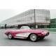 Chevrolet Corvette XP700 - Roasdter Concept Red - Silver 1959 NEO NEO46516