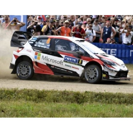 Toyota Yaris WRC 8 Rallye de Finlande 2018 Tanak Jarveoja IXO RAM683