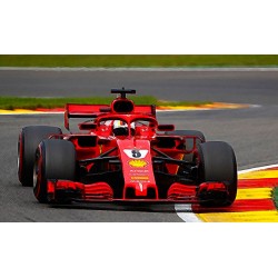 Ferrari SF71H 5 F1 Belgique 2018 Sebastian Vettel Looksmart LSF1016
