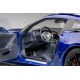 Chevrolet Corvette C7 Grand Sport Blue and White 2017 Autoart 71275