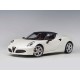 Alfa Romeo 4C Spider White Autoart 70141