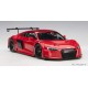 Audi R8 FIA GT GT3 Red 2016 Autoart 81601