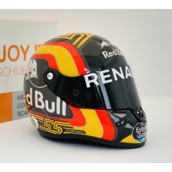 Casque 1/2 Carlos Sainz Jr F1 2018 Schuberth