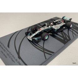 Mercedes F1 W09 EQ Power+ 44 F1 Abu Dhabi 2018 Lewis Hamilton Spark S6068