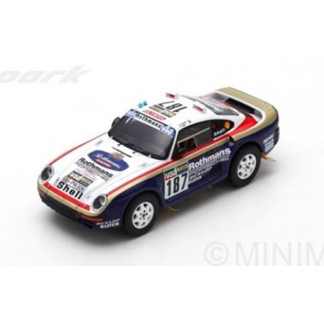 Porsche 959 187 Paris Dakar 1986 Kussmaul Unger Spark S7816