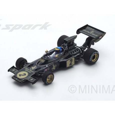 Lotus 72E 2 F1 Winner France 1973 Ronnie Peterson Spark S7128