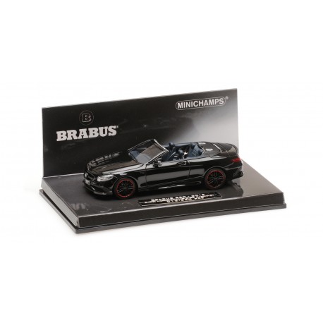 Brabus 850 AMG S63 Cabriolet 2016 Noire Minichamps 437034230