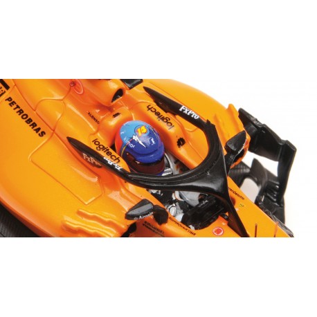 McLaren Renault MCL33 F1 Canada 2018 300th GP Fernando Alonso Minichamps 537184714