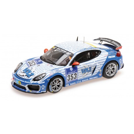 Porsche Cayman GT4 Clubsport 353 24 Heures du Nurburgring 2016 Minichamps 437166153