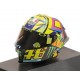 Casque 1/8 AGV Valentino Rossi Moto GP 2017 Minichamps 399170046