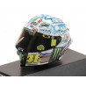 Casque 1/8 AGV Valentino Rossi Moto GP Test Sepang 2017 Minichamps 399170076
