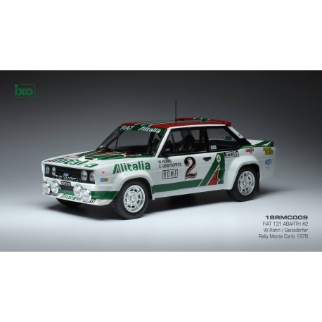Fiat 131 Abarth 2 Rallye Monte Carlo 1978 Röhrl Geistdörfer IXO 18RMC009