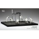 Set Pit Stop 1/43 Blanc 6 figures with Decals and accessories IXO FIG004SET