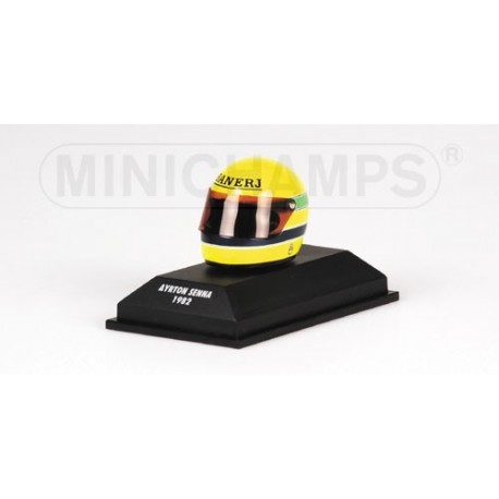 Casque Ayrton Senna 1982 1/8 Minichamps 540381216