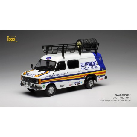 Ford Transit MKII Rally Assistance David Sutton 1979 IXO RAC270X