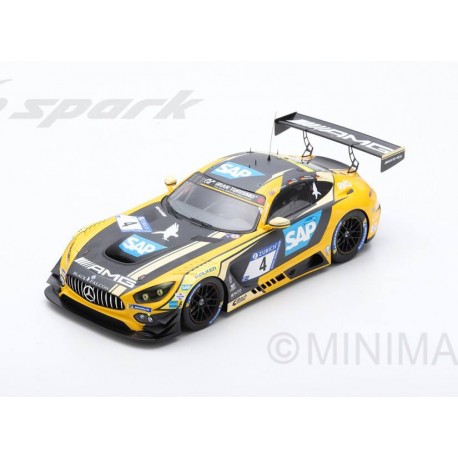 Mercedes AMG GT3 4 24 Heures du Nurburgring 2018 Spark 18SG028