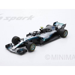 Mercedes F1 W09 EQ Power+ F1 Chine 2018 100th GP Valtteri Bottas Spark 18S344
