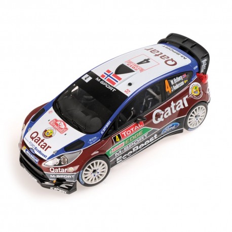 Ford Fiesta RS WRC 4 Rallye Monte Carlo 2013 Ostberg Andersson Minichamps 151130804