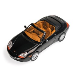 Porsche 911 996 Cabriolet 1998 Black Metallic Minichamps 400061090