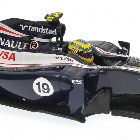 Williams Renault FW34 F1 2012 Bruno Senna Minichamps 410120019