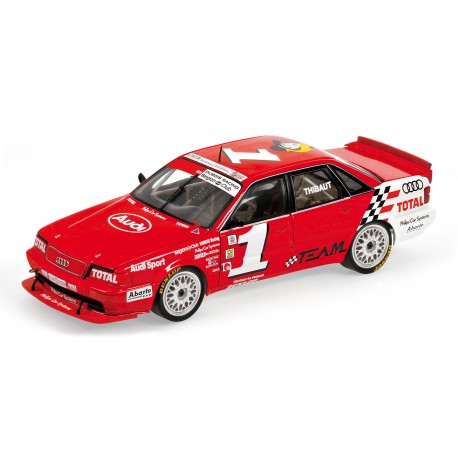 🏎️ Miniature Audi V8 Quattro Evo Belgian Procar 1993 - Minichamps 1/43 - Thibault