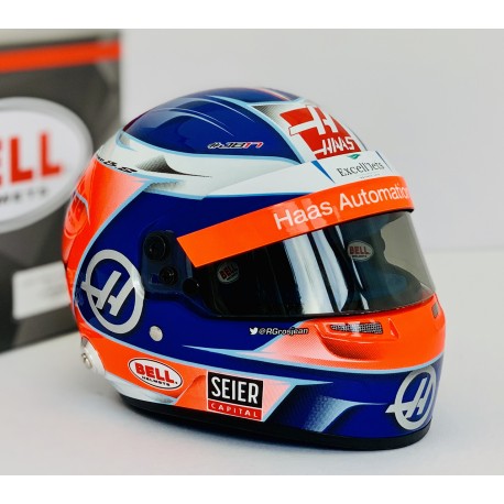 Casque 1/2 Romain Grosjean F1 2018 Bell 4120517