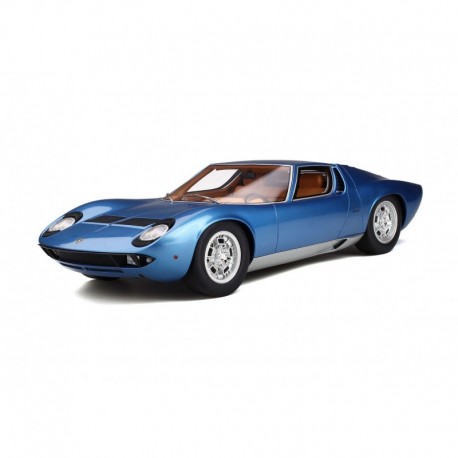 Lamborghini Miura P400S Blue Tahiti GT Spirit GTS12501BL