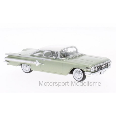 Chevrolet Impala sport Coupe 1960 Metallic-Light Green and White NEO NEO46919