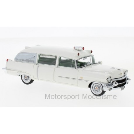 Cadillac Miller Ambulance 1956 White NEO NEO46956
