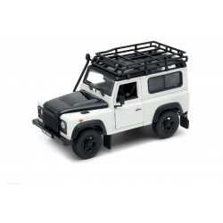 Land Rover Defender RoofRack White Welly WEL22498SPwhite