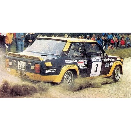 Fiat 131 Abarth 3 Winner Rallye des 1000 Lacs 1976 Alen Kivimaki Minichamps 155761203